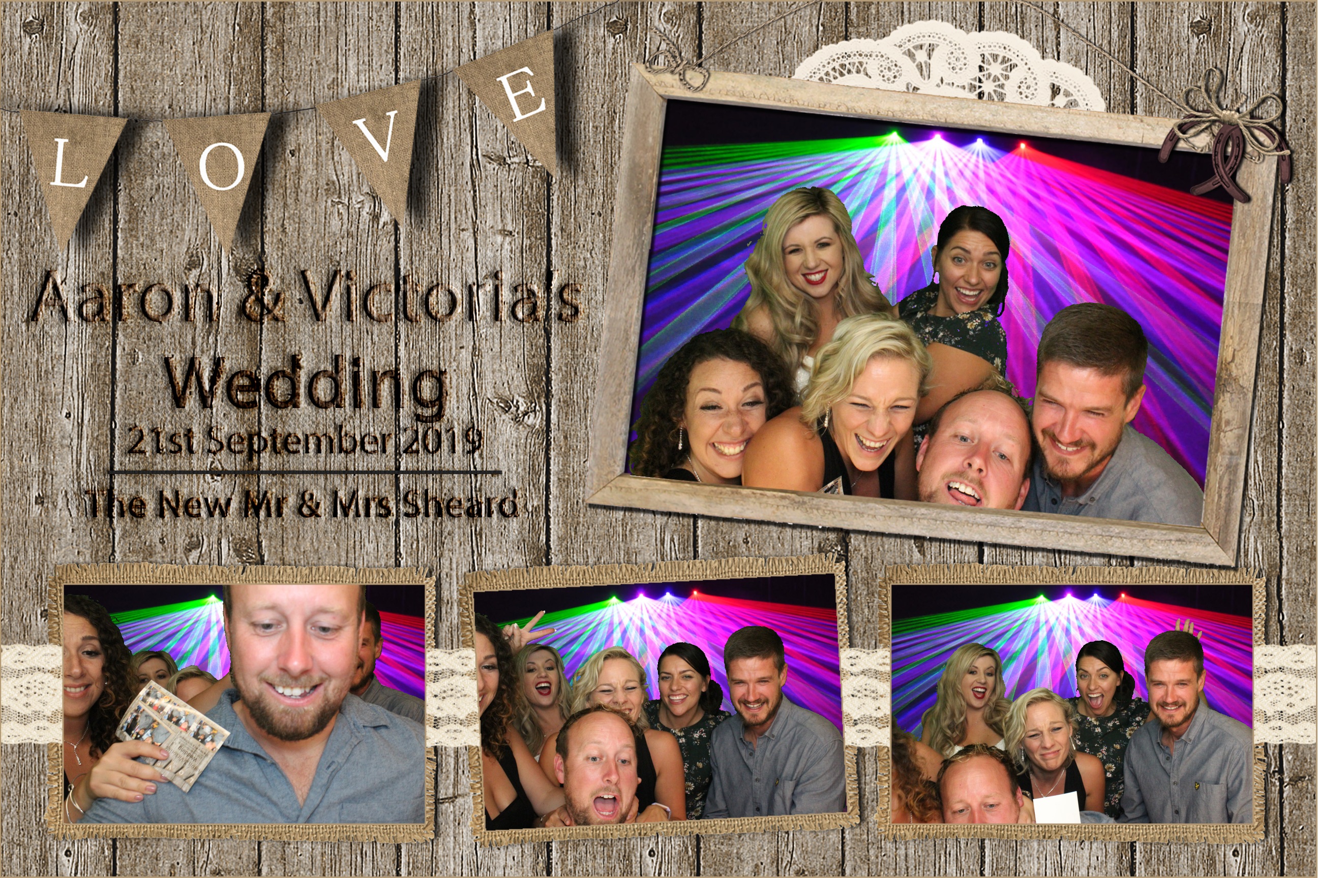 Aaron & Victoria's Wedding  | View more photos from the event at images.mobile-photo-booth.com/u/MobilePhotoBoothUK/Aaron-Victorias-Wedding